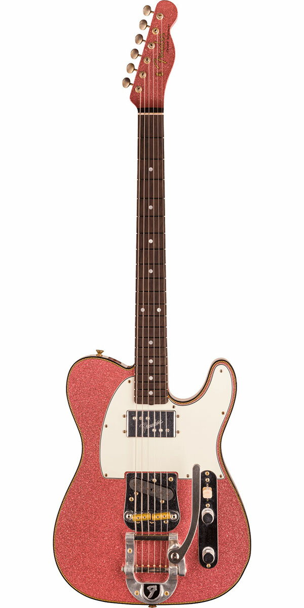 Fender Custom Shop 2024 Limited Edition CuNiFe Telecaster Custom Journeyman Relic Aged Champagne Metallic