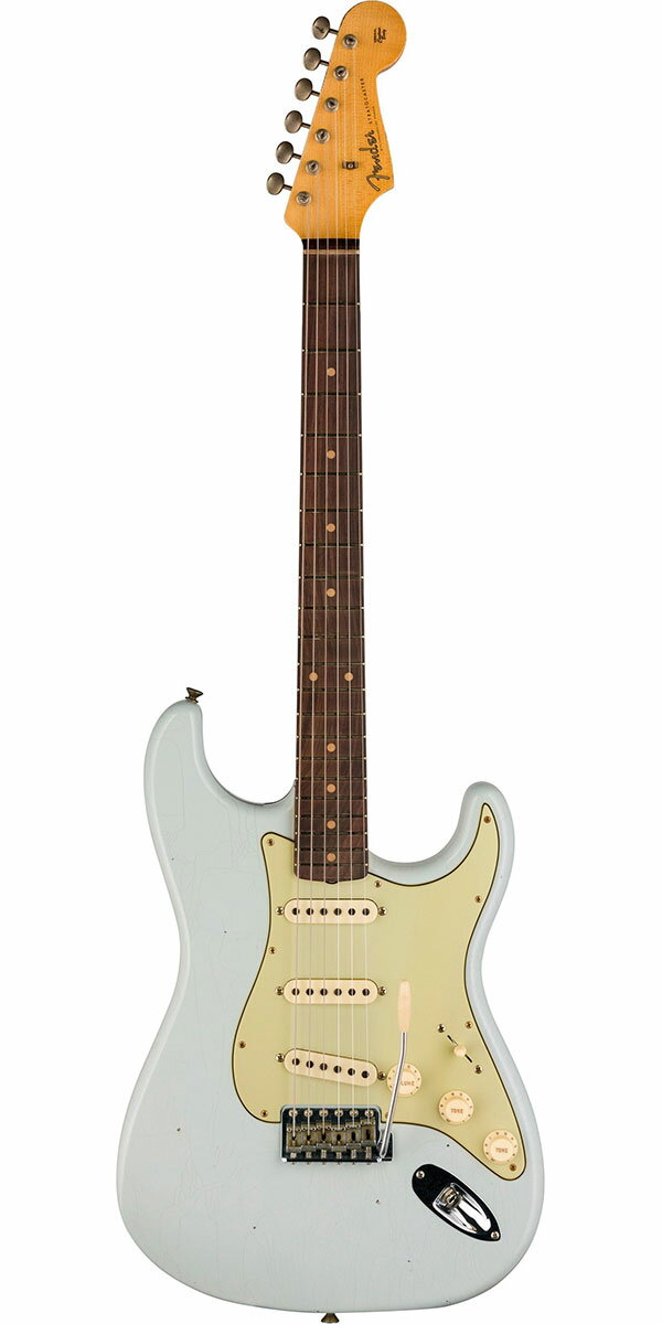 Fender Custom Shop 2024 Time Machine 1959 Stratocaster Journeyman Relic Super Faded Aged Sonic Blue