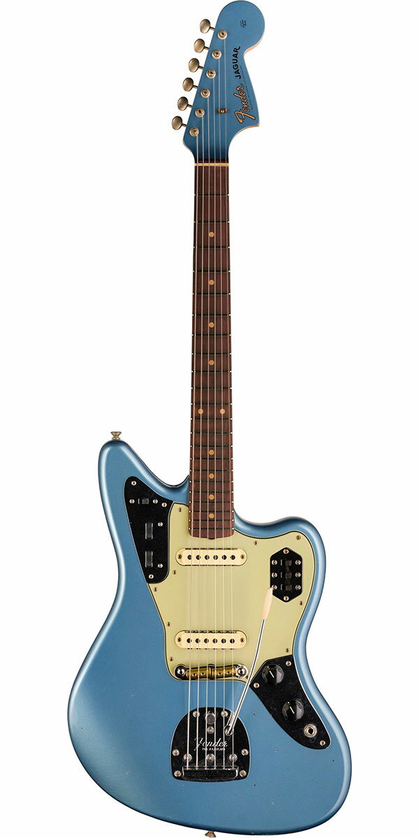 Fender Custom Shop 2024 Time Machine 1964 Jaguar Journeyman Relic Faded Aged Lake Placid Blue