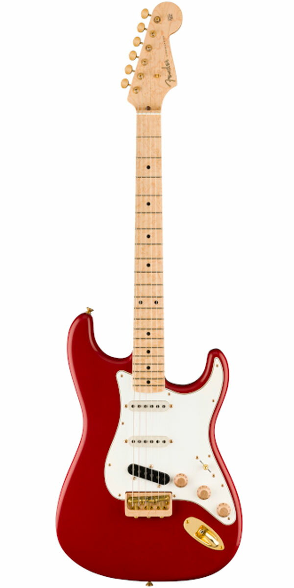 Fender Custom Shop Masterbuilt by Austin MacNutt Prestige Custom Wood Bridge Stratocaster Journeyman Relic Dakota Red（Only 1 Made）