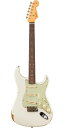 Fender Custom Shop 2025 Time Machine 1962 Stratocaster Relic Aged Olympic White