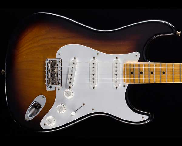 Fender Custom Shop Masterbuilt by Todd Krause Eric Clapton Stratocaster Journeyman Relic 2 Tone Sunburst