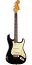 Description フェンダー・カスタム・ショップ（Fender Custom Shop）は1987年に設立され、最上級モデルを制作するために生まれたセクションです。マスタービルダーと呼ばれる巨匠達が製作を担当するマスタービルダー・シリーズやその他の多くのシリーズで厳選された木材選び、ピックアップのコイル巻きなど高い製作技術で作り上げられております。フェンダー社の長年の歴史と伝統が注ぎ込まれた世界中のミュージシャンから愛され続けるセクションです。 1980年代以降、マイケル・ジャクソン、B.B.キング、ピンク・フロイドなど数多くの大物ミュージシャンとプレイしてきたギタリスト「マイケル・ランドウ（Michael Landau）」のシグネチャー・モデル「Michael Landau Signature 1968 Relic Stratocaster」のご紹介です。彼が実際に所持している1968年製ストラトキャスターをベースに製作されており、ボディには厳選された軽量のアルダー、ブラックとブリーチド・3トーン・サンバーストの2カラーをラインナップし、メイプル材によるネック、ネック・シェイプには巻き弦側にグリップの頂点が来るよう設計されたカスタム"C"シェイプで完全再現されております。指板には黒々とした質の良いローズウッドを採用し、指板ラディアスにはヴィンテージ特有の7.25"R、フレットには#6105を採用し、太くアタック感の得られる仕様です。 ピックアップには「Fat 50's」を3基搭載し、50年代ヴィンテージ・ストラト・トーンに更なる個性をプラスしたPUで、ブライトな響きとコシ、低音域のレスポンスが強調されたアタック感の強いワイルドなトーンが得られます。また薄く仕上げられたニトロセルロース・ラッカー・フィニッシュからは抜群のボディ鳴りご提供。さらに非常にリアルに仕上げられたレリック加工も秀悦で、ヴィンテージ・ストラトキャスター本来の素晴らしさを再現したギターとして製作されています。あまりシグネチャー感が強くないので、プレイヤーを選ぶことなく、ストラト好きにはたまらない作品に仕上がっております。 Specification (Body) Body Shape: Stratocaster Body Material: Select Lightweight Alder Body Finish: Nitrocellulose Lacquer (Neck) Neck Material: Maple Neck Shape: Custom "C" Scale Length: 25.5" (648 mm) Fingerboard Radius: 7.25" (184.1 mm) Number of Frets: 21 Fret Size: Narrow Jumbo String Nut: Bone Nut Width: 1.650" (42 mm) Neck Plate: 4-Bolt Custom Neck Finish: Nitrocellulose Lacquer Fingerboard: Round-Laminated Rosewood Position Inlays: White Dots (Electronics) Bridge Pickup: Custom Shop Fat '50s Single-Coil Strat Middle Pickup: Custom Shop Fat '50s Single-Coil Strat Neck Pickup: Custom Shop Fat '50s Single-Coil Strat Controls: Master Volume, Tone 1. (Neck/Middle Pickups), Tone 2. (Bridge Pickup) Pickup Switching: 5-Position Blade: Position 1. Bridge Pickup, Position 2. Bridge and Middle Pickup, Position 3. Middle Pickup, Position 4. Middle and Neck Pickup, Position 5. Neck Pickup Pickup Configuration: SSS (Hardware) Bridge: 6-Saddle American Vintage Synchronized Tremolo Tuning Machines: Vintage-Style Orientation: Right-Hand Pickguard: 3-Ply Mint Green Control Knobs: Aged White Plastic Strings: Fender USA 250L, NPS (.009-.042 Gauges) Included Accessories: Deluxe Hardshell Case, Strap, Certificate of Authenticity※画像はサンプルです。商品の特性上、木目・色合いは1本1本異なりますの予めご了承ください。木目・色合いが気になる方はお問い合わせ下さい。