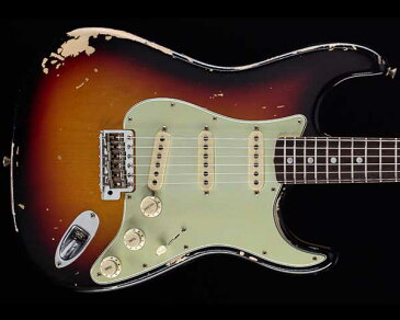 Fender Custom Shop Michael Landau Signature 1968 Relic Stratocaster Bleached 3-Color Sunburst