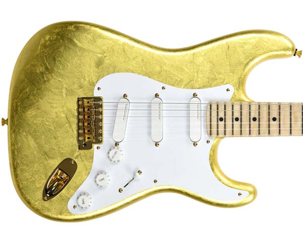 Fender Custom Shop Masterbuilt by Todd Krause Eric Clapton Stratocaster Gold Leaf