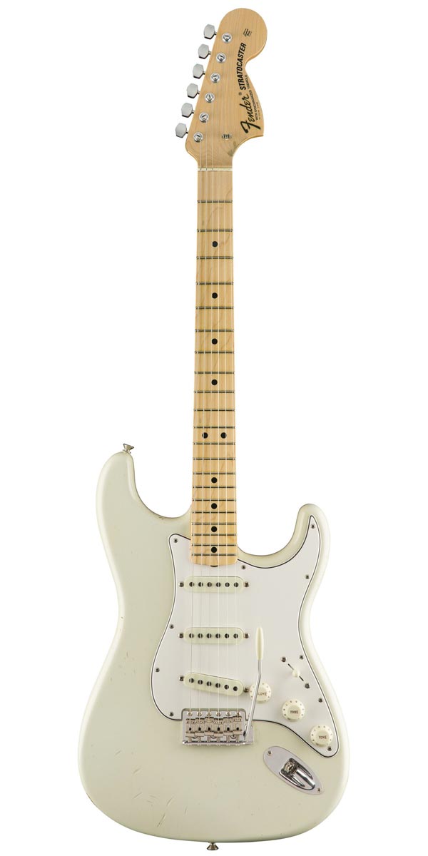 Fender Custom Shop Limited Edition Jimi Hendrix Stratocaster Aged Olympic White