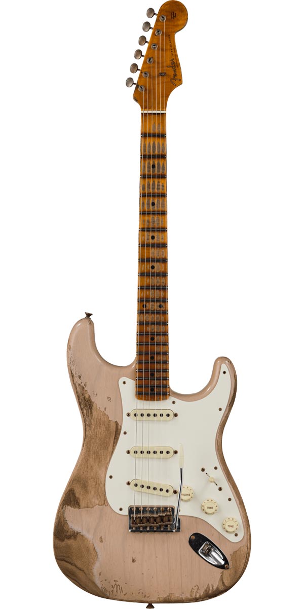 Fender Custom Shop 2022 Limited Edition Red Hot Stratocaster Super Heavy Relic Aged Dirty White Blonde