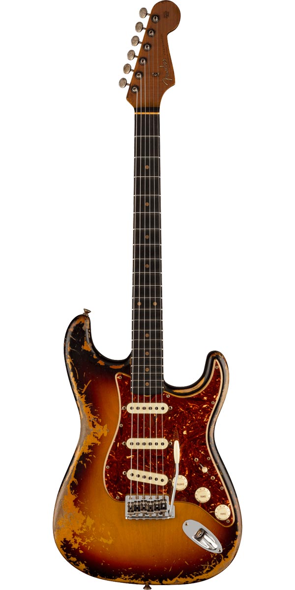 Fender Custom Shop 2022 Limited Edition Roasted 1961 Stratocaster Supe...