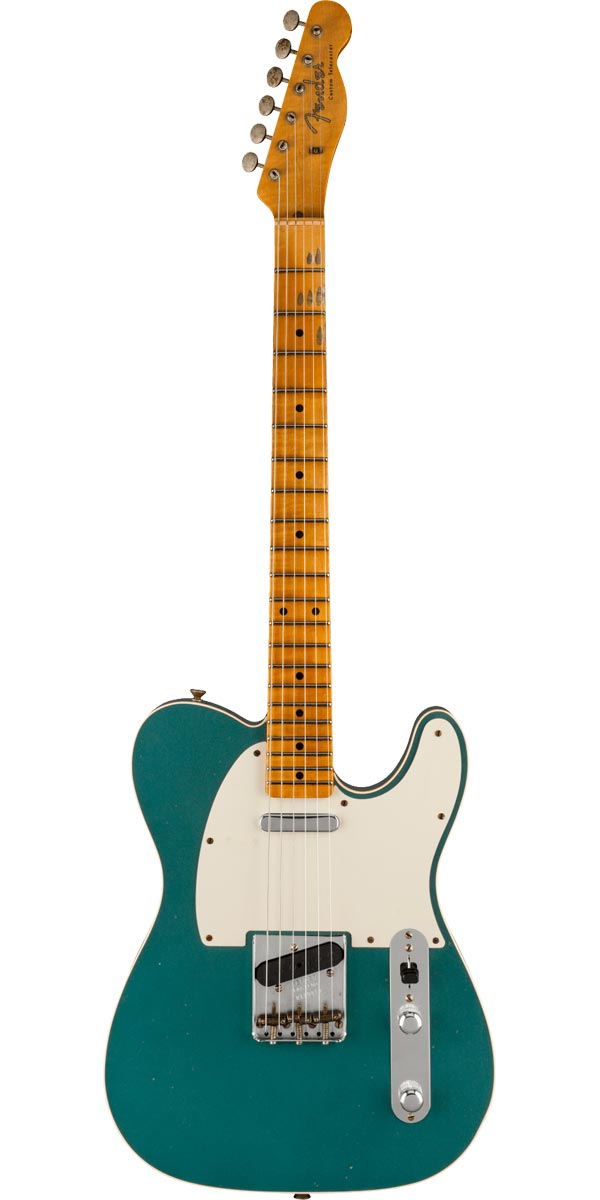 Fender Custom Shop 2022 Limited Edition 50s Twisted Telecaster Custom Journeyman Relic Aged Ocean Turquoise