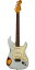 Fender Custom Shop 2022 Time Machine Series 1961 Stratocaster Heavy Relic Super Faded Aged Sonic Blue over 3-Color Sunburst