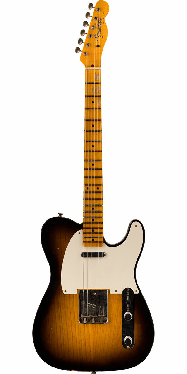 Fender Custom Shop 2023 Time Machine Series 1957 Telecaster Journeyman Relic Wide-Fade 2-Color Sunburst