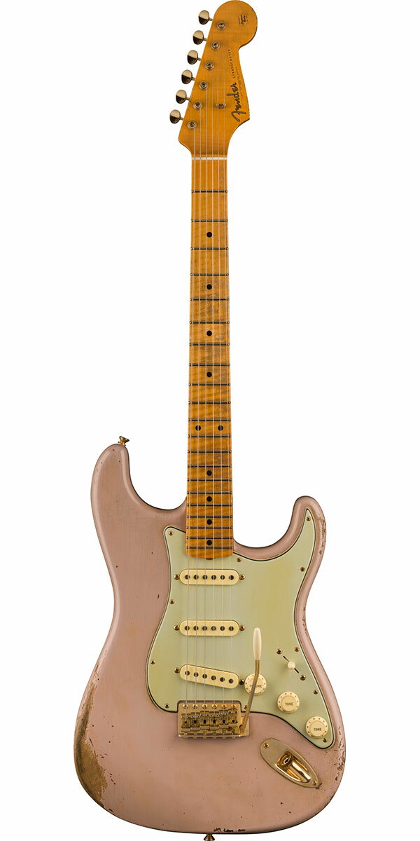 Fender Custom Shop Masterbuilt by Andy Hicks 1962 Ancho Poblano Stratocaster Relic Aged Dirty Shell Pink