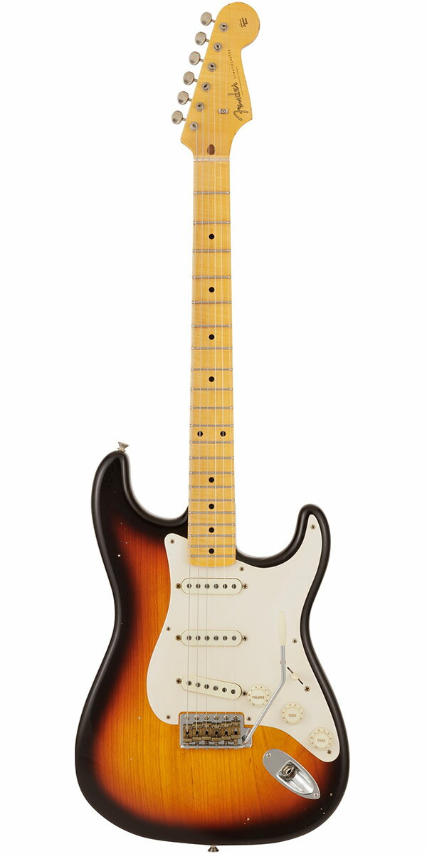 Fender Custom Shop Masterbuilt by Kyle McMillin 1958 Ash Stratocaster Journeyman Relic Faded Aged Chocolate 3-Color Sunburst