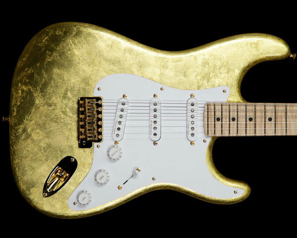 Fender Custom Shop Masterbuilt by Todd Krause Eric Clapton Stratocaster Gold Leaf