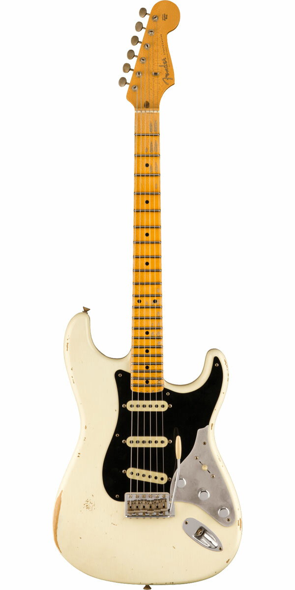 Fender Custom Shop 2021 Limited Edition Poblano II Stratocaster Relic Aged Olympic White