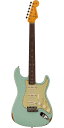 Fender Custom Shop 2023 Time Machine Series Late 1962 Stratocaster Relic with Closet Classic Hardware Faded Aged Daphne Blue