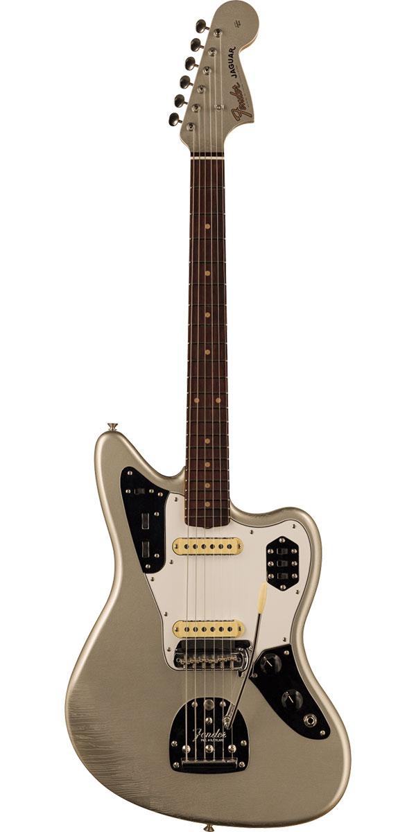 Fender Custom Shop 2023 Time Machine Series 1963 Jaguar DLX Closet Classic Aged Inca Silver