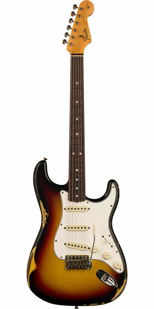 Fender Custom Shop 2022 Fall Event LTDiLimited EditionjLate 1964 Stratocaster Relic Target 3-Color Sunburst