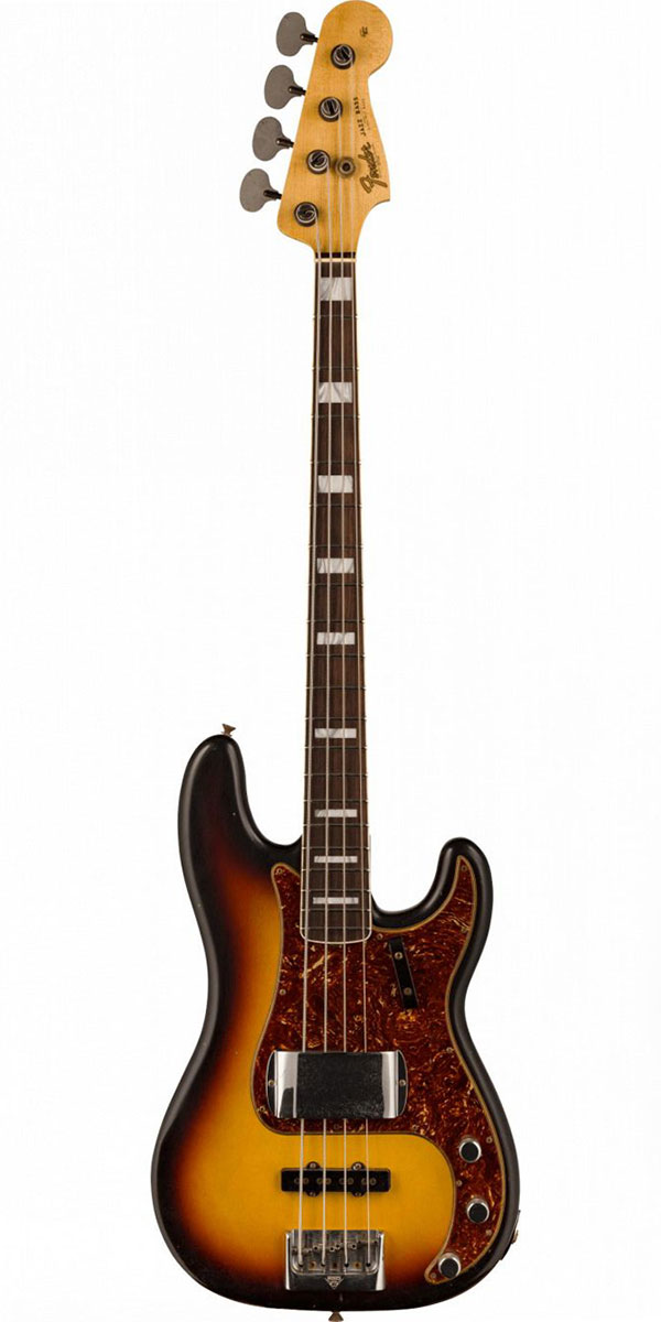 Fender Custom Shop 2022 Limited Edition Precision Bass Special Journeyman Relic 3 Color Sunburst