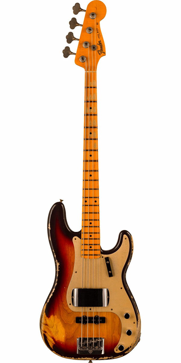 Fender Custom Shop 2023 Limited Edition 1959 Precision Bass Special Relic Chocolate 3-Color Sunburst