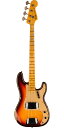 Fender Custom Shop 2024 Limited Edition "P" Jazz Bass Relic Chocolate 3-Color Sunburst
