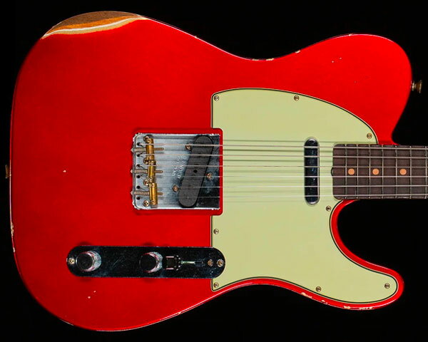 Fender Custom Shop 2021 Spring Event LTDiLimited Editionj1961 Telecaster Relic Aged Candy Apple Red