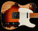 Fender Custom Shop 2022 Winter Event LTD(Limited Edition)1950 Double Esquire Super Heavy Relic Wide Fade 2-Color Sunburst