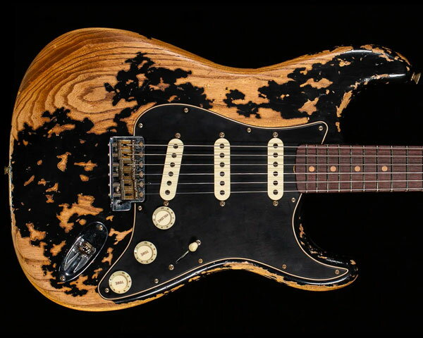 Fender Custom Shop 2021 Spring Event LTDiLimited EditionjPoblano Stratocaster Super Heavy Relic Aged Black