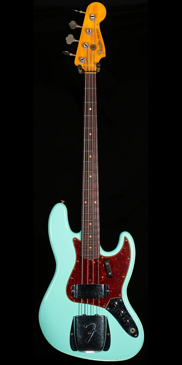 Fender Custom Shop 1964 Jazz Bass Journeyman Relic Surf Green