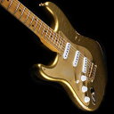 Fender Custom Shop 2022 Limited Edition 039 55 Bone Tone Stratocaster Left-Handed Relic Aged HLE Gold with Gold Hardware