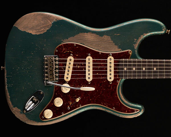 Fender Custom Shop Masterbuilt by Greg Fessler 1962 Stratocaster Relic Sherwood Metallic