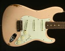 Fender Custom Shop 2021 Winter LTD(Limited Edition)1959 Stratocaster Relic Super Faded Aged Shell Pink(2)