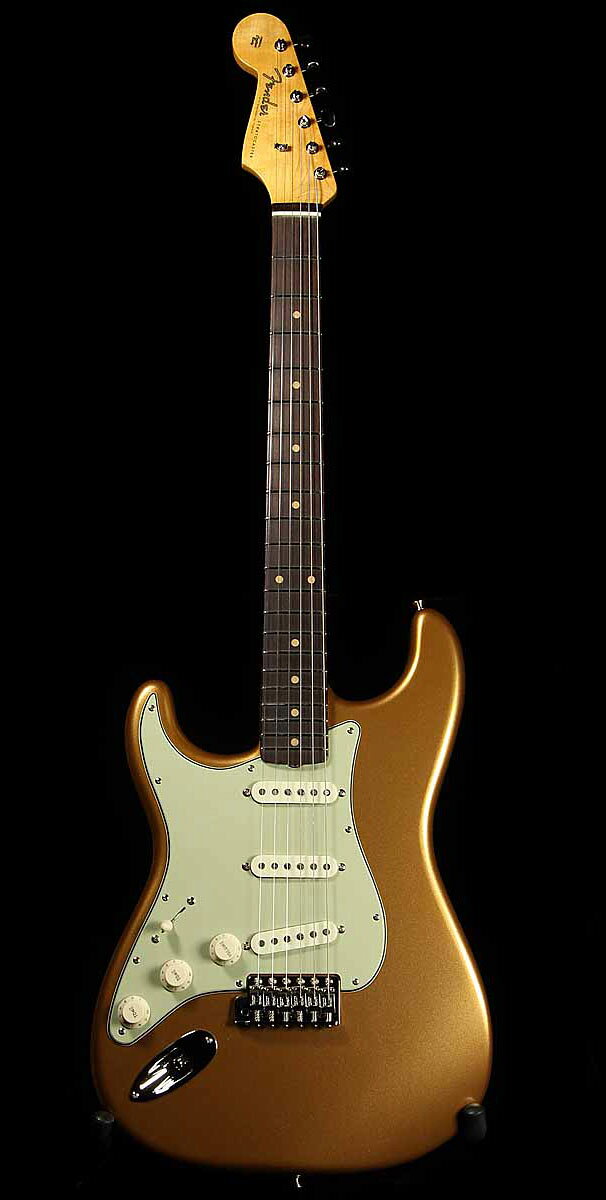 Fender Custom Shop 1962 Stratocaster Left-Handed NOS Aged Firemist Gold（2枚目）