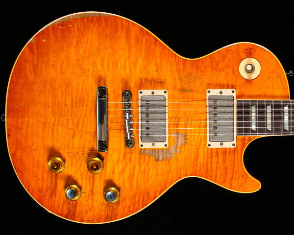 Gibson Custom Shop（ギブソン・カスタム・ショップ）Kirk Hammett “Greeny” 1959 Les Paul Standard Murphy Lab Aged Greeny Burst