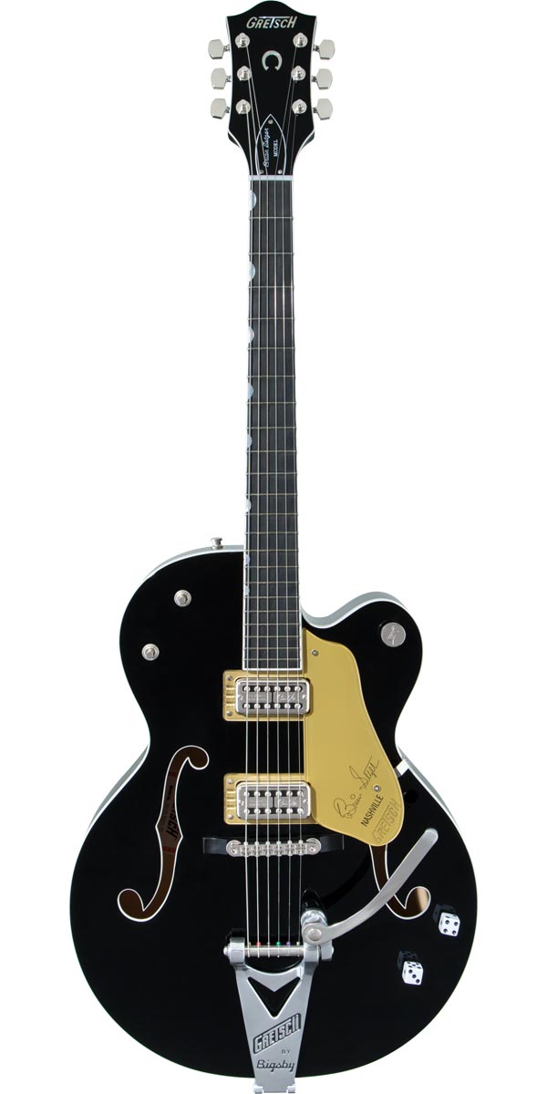 Gretsch（グレッチ）G6120T-BSNSH Brian Setzer Signature Nashville Hollow Body With Bigsby Black Lacquer