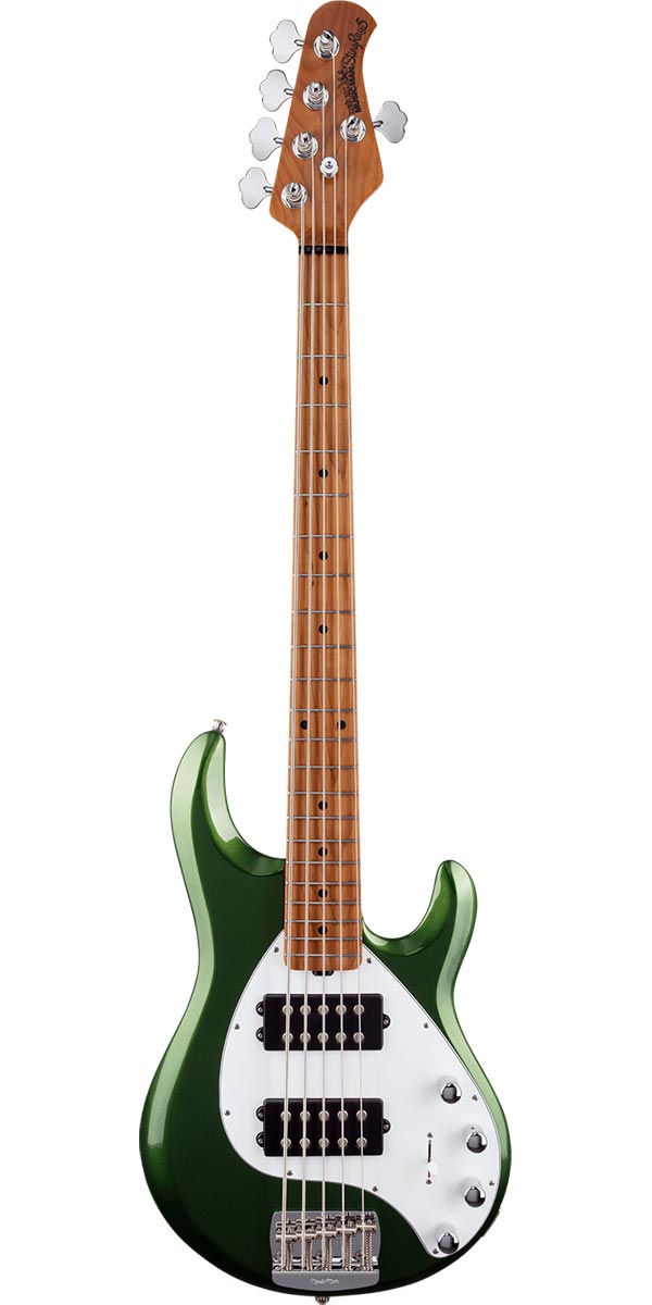 MUSICMAN（ミュージックマン）StingRay 5 Special HH Charging Green（Maple Fingerboard）