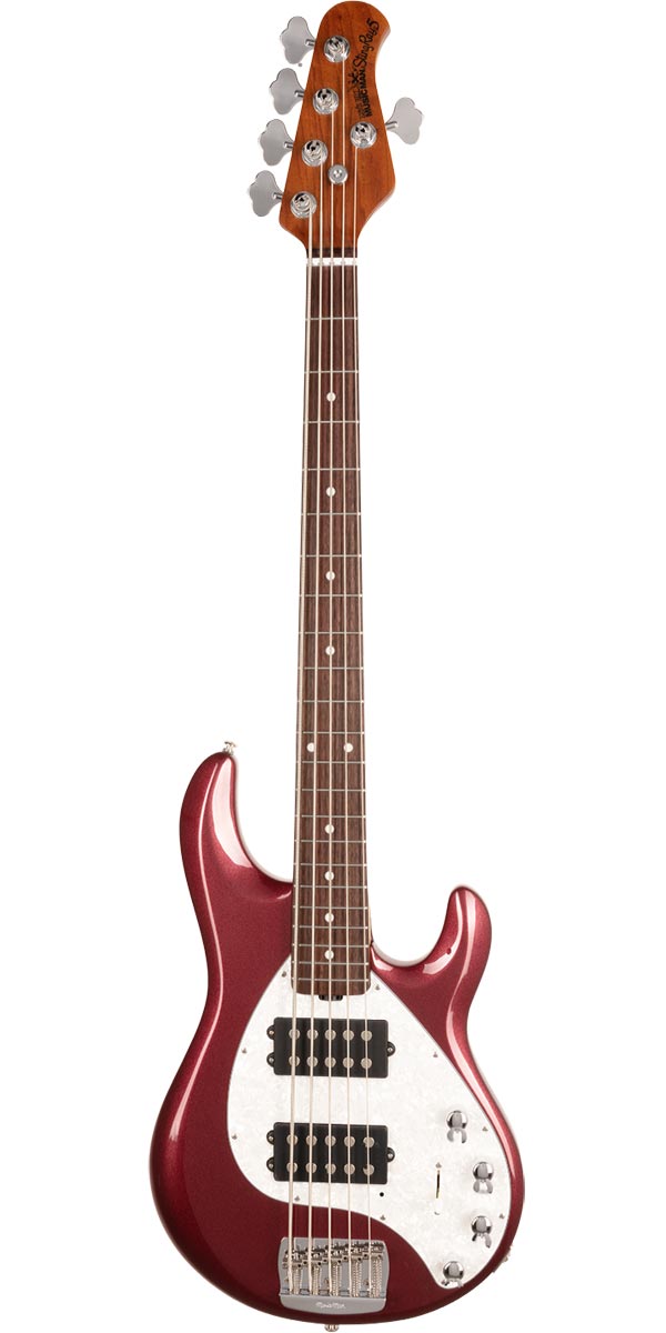 MUSICMAN（ミュージックマン）StingRay 5 Special HH Maroon Mist（Rosewood Fingerboard）