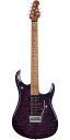 MUSICMANi~[WbN}jJohn Petrucci Collection JP15 6st Purple Nebula Flame Top