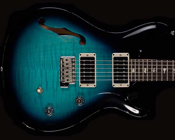 PRS（Paul Reed Smith）CE 24 Semi-Hollow Aquableux Smokeburst 2019