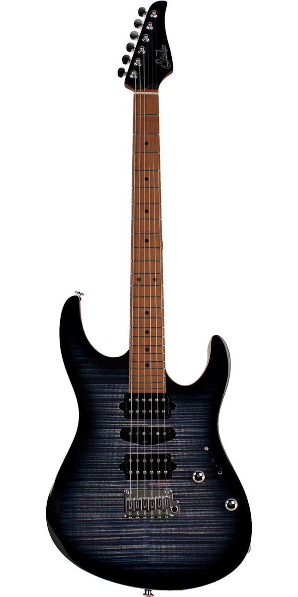 Suhr Guitars（サー ギターズ）Modern Plus Faded Trans Whale Blue Burst（Roasted Maple Fingerboard）