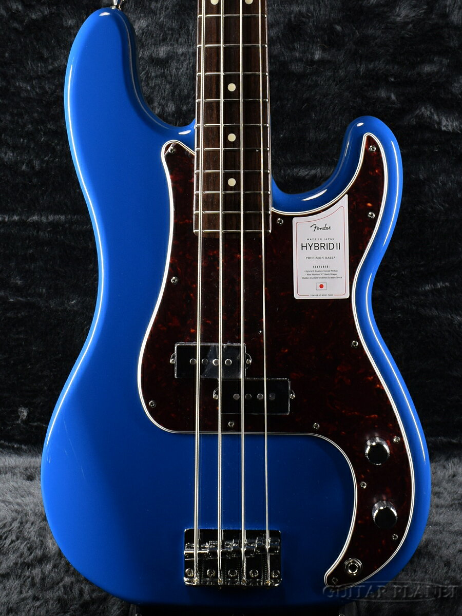 Fender Made In Japan Hybrid II Precision Bass -Forest Blue / Rosewood-[フェンダージャパン][ハイブリッド][プレシジョンベース][ブルー,青][Electric Bass,エレキベース]