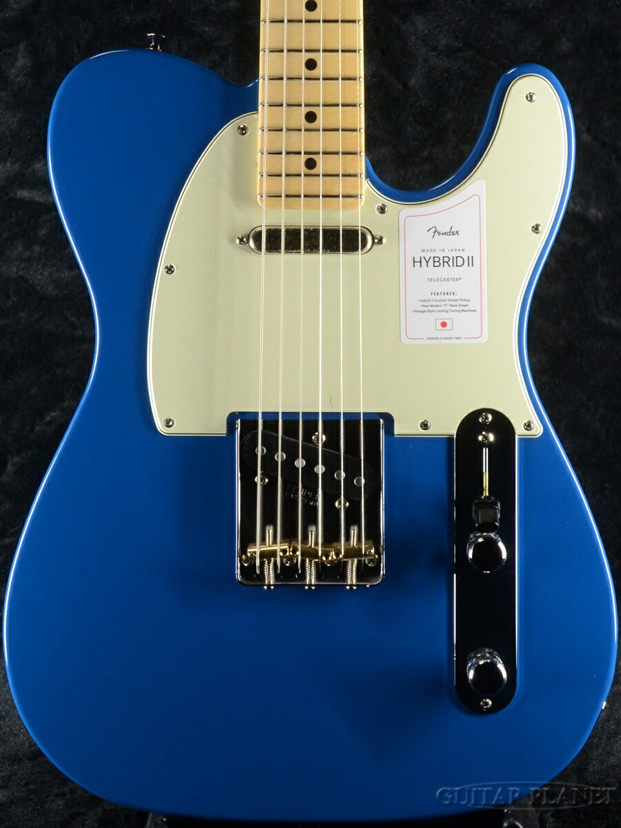 Fender Made In Japan Hybrid II Telecaster -Forest Blue / Maple- フェンダージャパン ハイブリッド テレキャスター ブルー,青 Electric Guitar,エレキギター