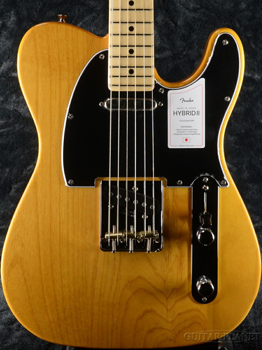 Fender Made In Japan Hybrid II Telecaster -Vintage Natural / Maple-