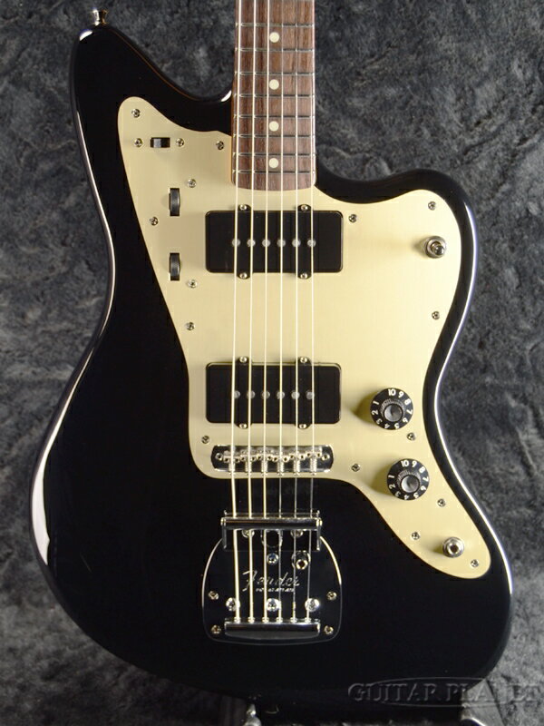 2011年にフェンダーの最高級ラインFender Custom Shopよりリリースされた 「INORAN JAZZMASTER #1 LTD」のスペックを基に、Made in Japanラインにて再現したモデル。 ネックシェイプやスライドスイッチ、Buzz stopなど、 INORANこだわりの仕様を反映し、ピックアップにAmerican Vintage‘65 Jazzmaster Pickupを搭載するなど、 ルックス、サウンドともに本人納得のモデルを実現しています。 Series: Artist Body Material: Alder Body Finish: Polyester Neck: Maple, INORAN 59C Neck Finish: Polyurethane Fingerboard: Rosewood, 7.25” (184.1 mm) Frets: 21, Vintage Style Position Inlays: White Dot (Rosewood) Nut (Material/Width): Bone, 1.650” (42 mm) Tuning Machines: Vintage-Style Scale Length: 25.5” (648 mm) Bridge: 6-Saddle Vintage-Style Adjustable with “Floating” Tremolo Tailpiece with Buzz stop Pickguard: 1-Ply Gold Anodized Aluminum Pickups: American Vintage ‘65 Single-Coil Jazzmaster&#174; (Bridge), (Middle), American Vintage ‘65 Single-Coil Jazzmaster&#174; (Neck) Pickup Switching: 3-Position Toggle: Position 1. Bridge Pickup, Position 2. Bridge And Neck Pickups, Position 3. Neck Pickup Controls: Lead Circuit Controls (Slide Switch Down): Volume (Neck), Volume (Bridge), Master Tone; Rhythm Circuit Controls (Slide Switch Up): Two Thumbwheel Controls for Neck Pickup Volume and Tone Control Knobs: Black Plastic Skirted (Guitar)/Black Plastic (Amp) Hardware Finish: Chrome Strings: Nickel Plated Steel (.009-.042 Gauges) Case/Gig Bag: Deluxe Gig Bag 付属品：純正ギグバッグ、正規保証書 お問い合わせフリーダイヤル:0120-37-9630