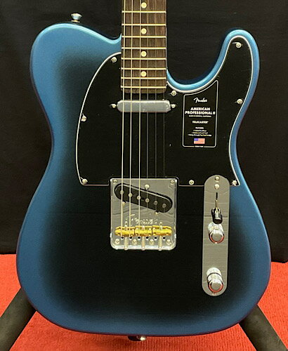Fender American Professional II Telecaster -Dark Night-【US22137295】【3.50kg】[フェンダー][プロフェッショナル][Telecaster,テレキャスター][青,ブルー][Electric Guitar,エレキギター]
