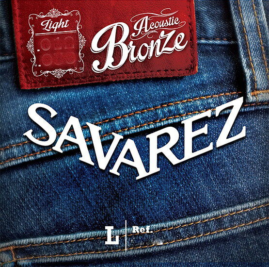 SAVAREZ Bronze Medium A130M 13-55[サバレス][ブロンズ弦][ミディアム][アコースティックギター弦,String]