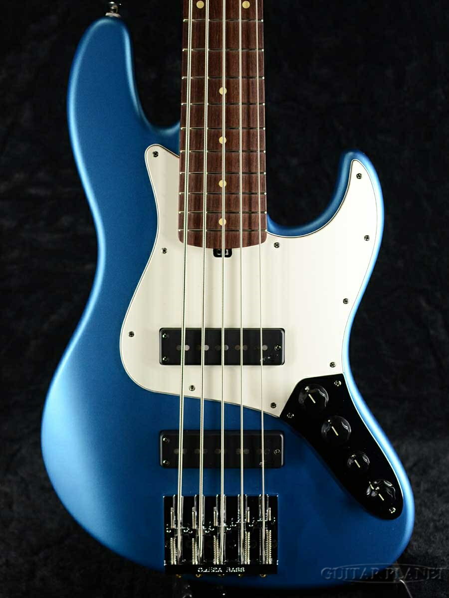 Valenti Verrazzano Series V21-J5 -Satin Lake Placid Blue- 新品[ヴァレンティ][5弦][ブルー,青][Jazz Bass,ジャズベース]