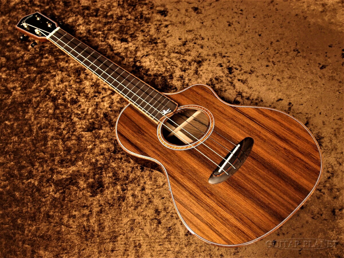 【レッドウッド/ジリコテ】Grimes Guitars Freehand Custom Tenor 新品 テナーウクレレ[スティーヴ・グライムス,Steve Grimes][Natural,ナチュラル][Redwood,Ziricote][Tenor Ukulele]