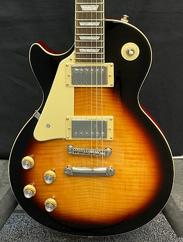 【21121520902】【4.03kg】Epiphone Les Paul Standard 60s Left Hand -Bourbon Burst- [エピフォン][レスポールスタンダード][レフティ,左利き][バーボンバースト,Brown,Sunburst,ブラウン,サンバースト][エレキギター,Electric Guitar]