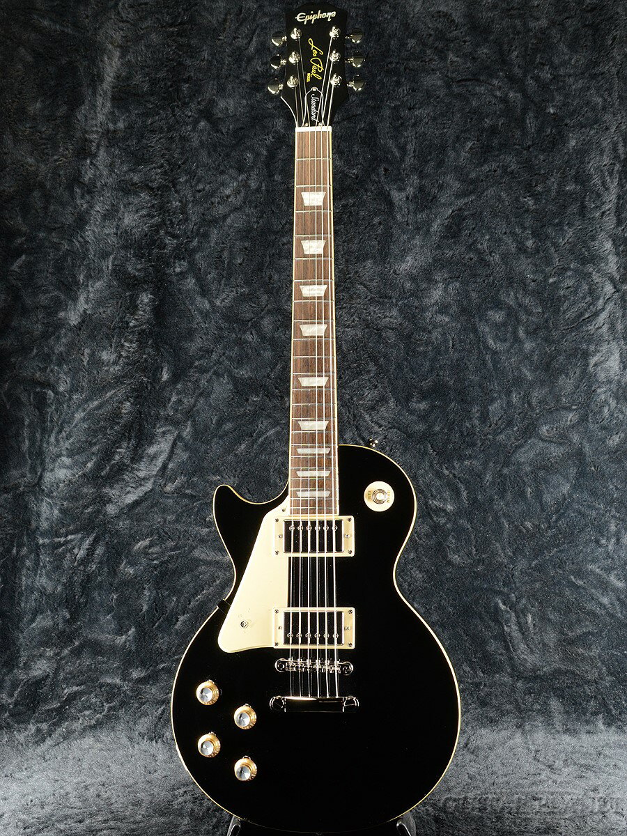 Epiphone Les Paul Standard 60s Left Hand -Ebony- [エピフォン][レスポールスタンダード][レフティ,左利き][Black,エボニー,ブラック,黒][エレキギター,Electric Guitar]